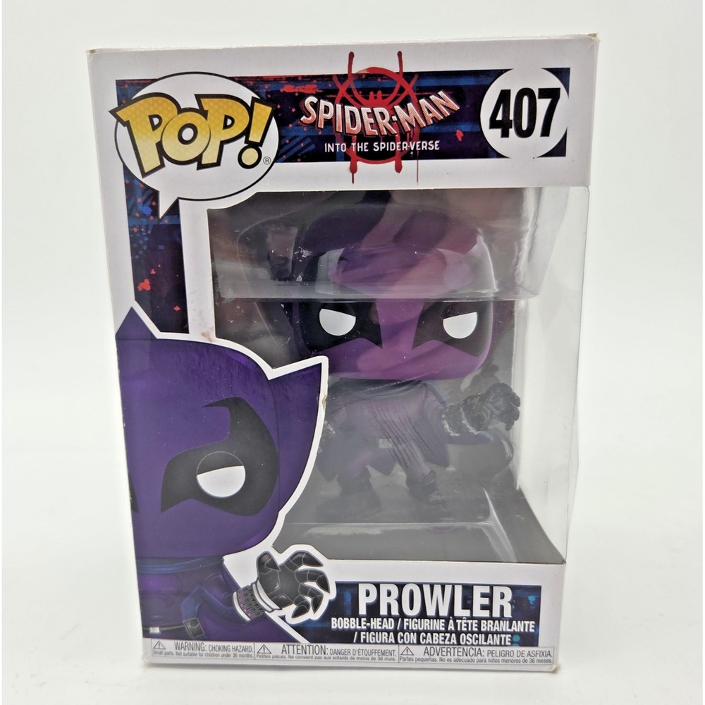 Funko Pop! Into The Spiderverse Vinyl: Marvel Prowler #407